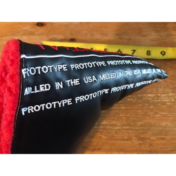 Confidential Prototype Blade Putter Headcover New Golf Head Cover Revolt Golf - Picture 6 of 7